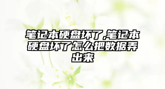 筆記本硬盤壞了,筆記本硬盤壞了怎么把數(shù)據(jù)弄出來