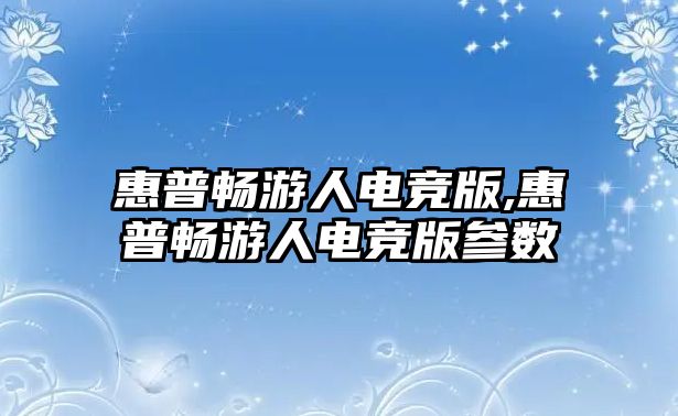 惠普暢游人電競版,惠普暢游人電競版參數(shù)